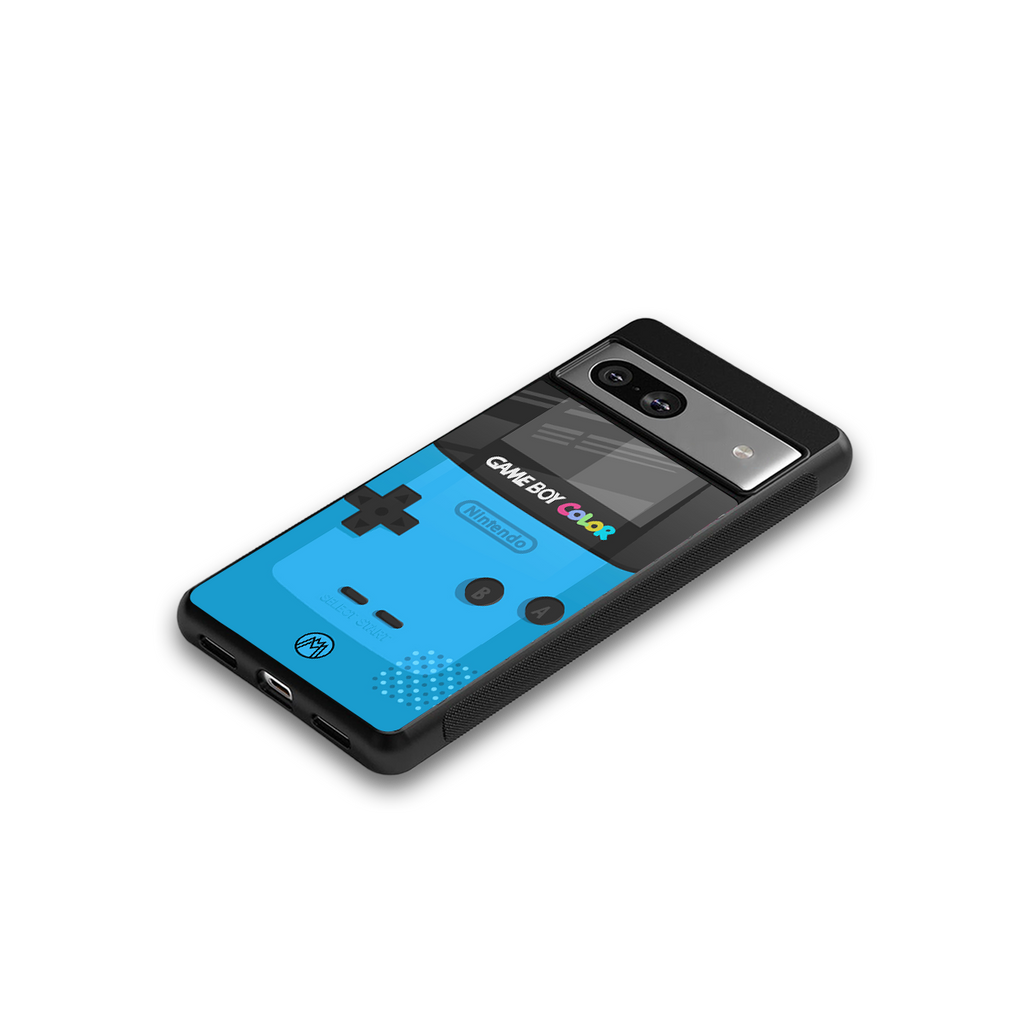 classic color gameboy back phone cover | glass case for Google Pixel 7