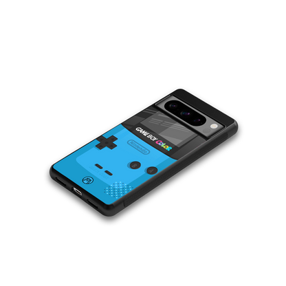 classic color gameboy back phone cover | glass case for google pixel 8 pro