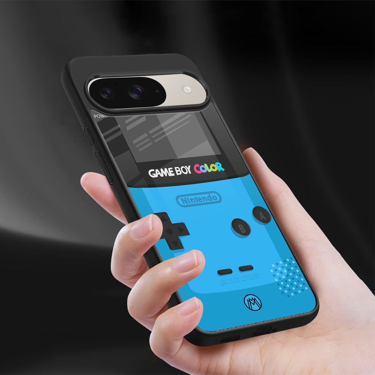 classic color gameboy back phone cover | glass case for google pixel 9