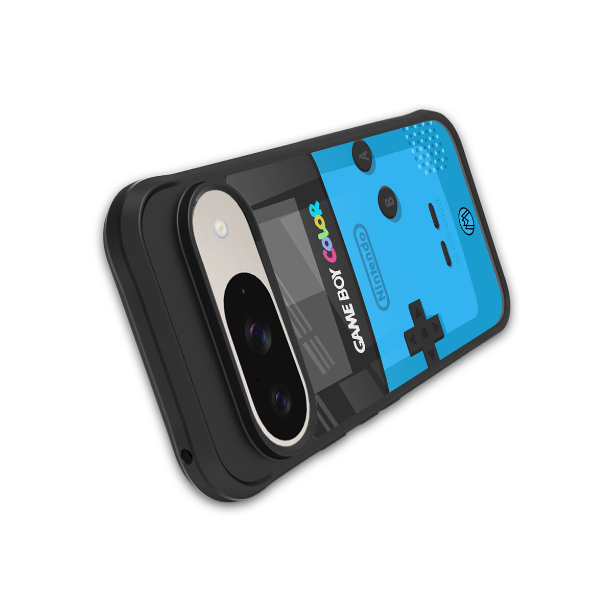 classic color gameboy back phone cover | glass case for google pixel 9