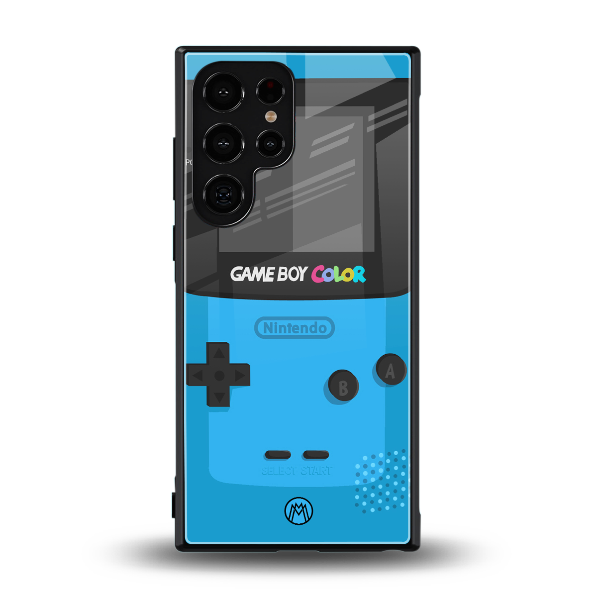 classic color gameboy back phone cover | glass case for samsung galaxy s24 ultra