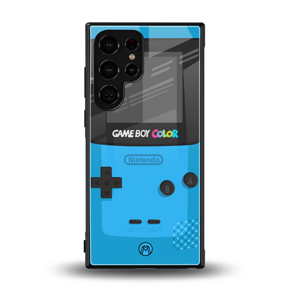 classic color gameboy back phone cover | glass case for samsung galaxy s23 ultra