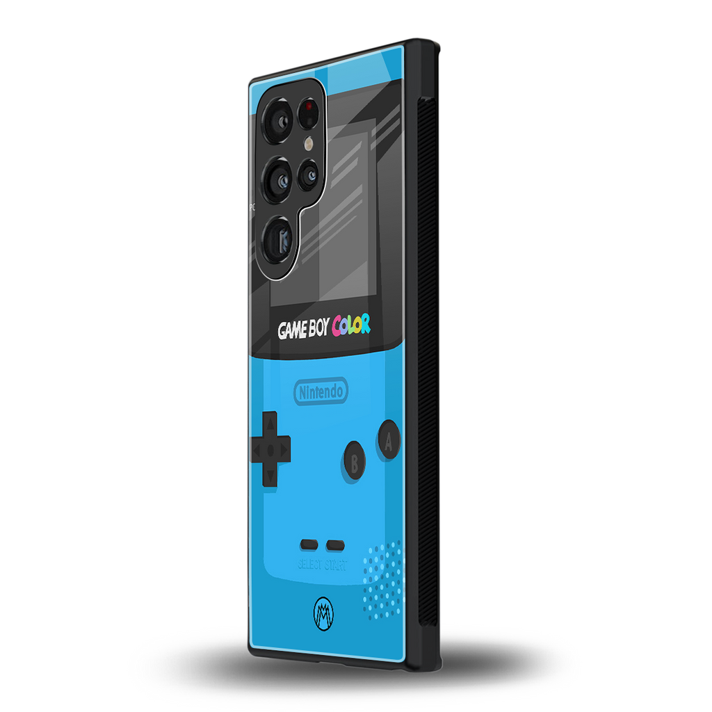 classic color gameboy back phone cover | glass case for samsung galaxy s23 ultra