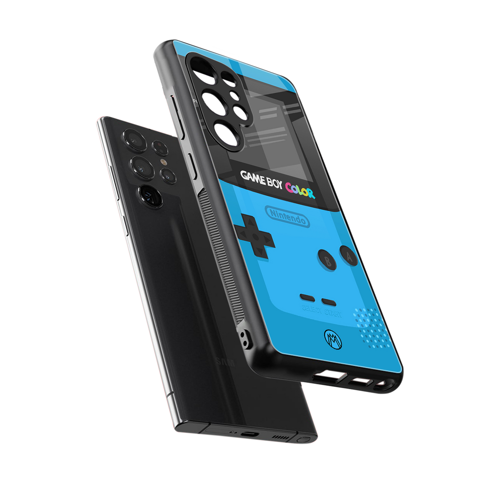 classic color gameboy back phone cover | glass case for samsung galaxy s25 ultra