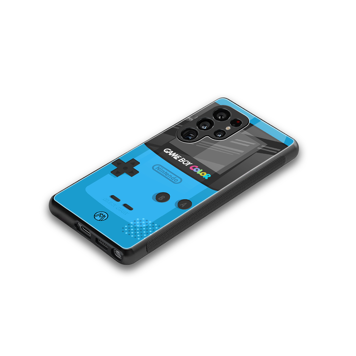 classic color gameboy back phone cover | glass case for samsung galaxy s25 ultra