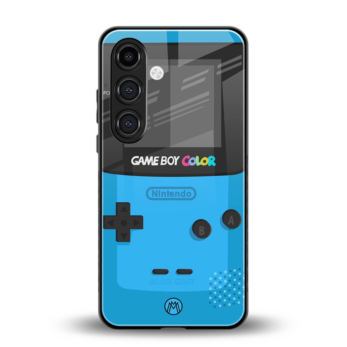 classic color gameboy back phone cover | glass case for samsung galaxy s23 plus