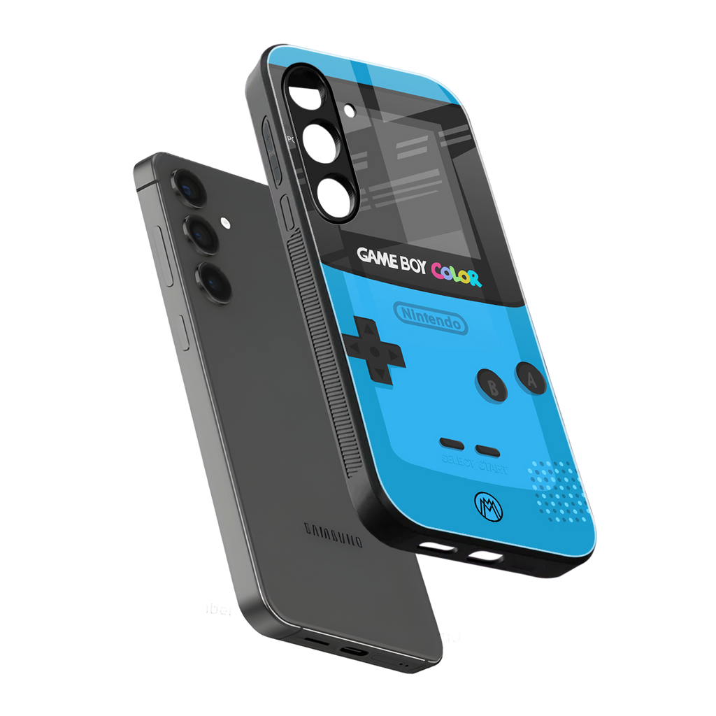 classic color gameboy back phone cover | glass case for samsung galaxy s25