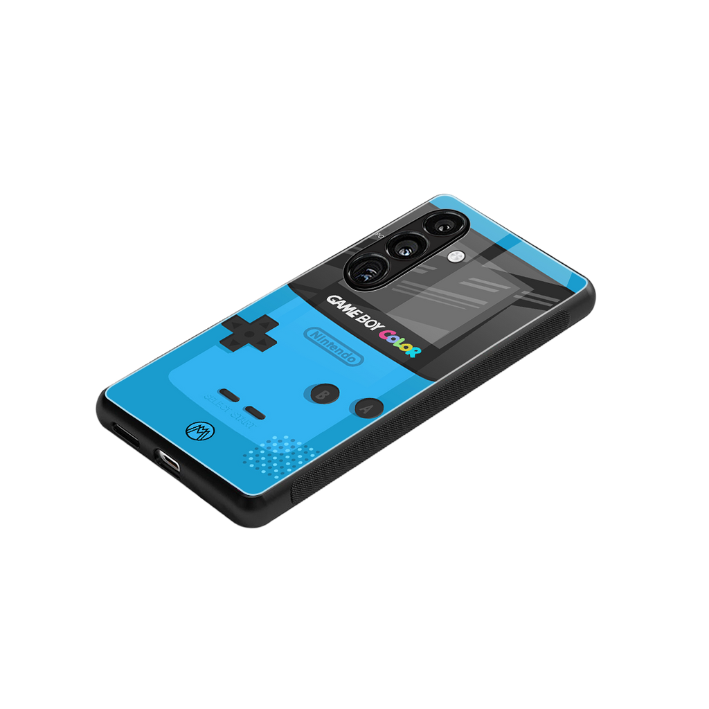 classic color gameboy back phone cover | glass case for samsung galaxy s24