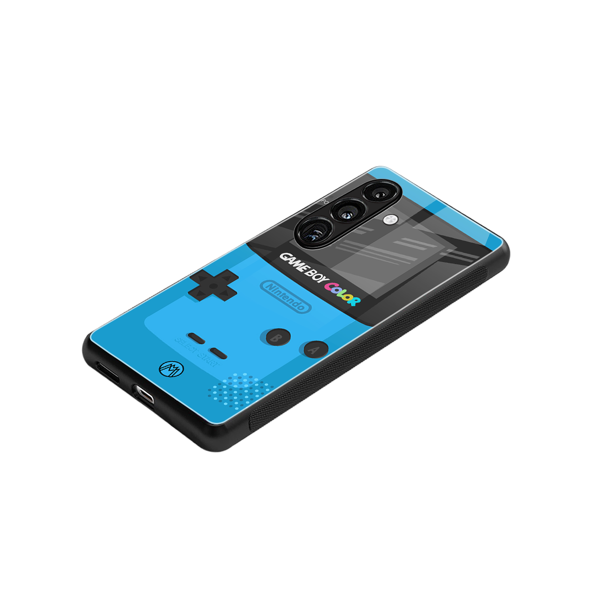 classic color gameboy back phone cover | glass case for samsung galaxy s23 plus