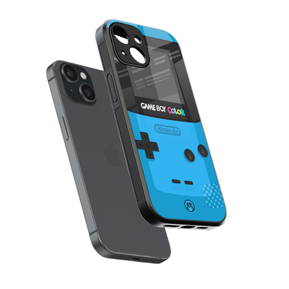 classic color gameboy back phone cover | glass case for iphone 15