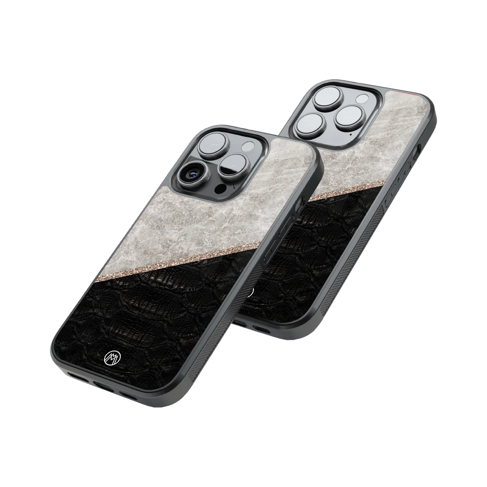 Protective Glass Back Phone Case Compatible with iPhone, Samsung, OnePlus, Pixel & More