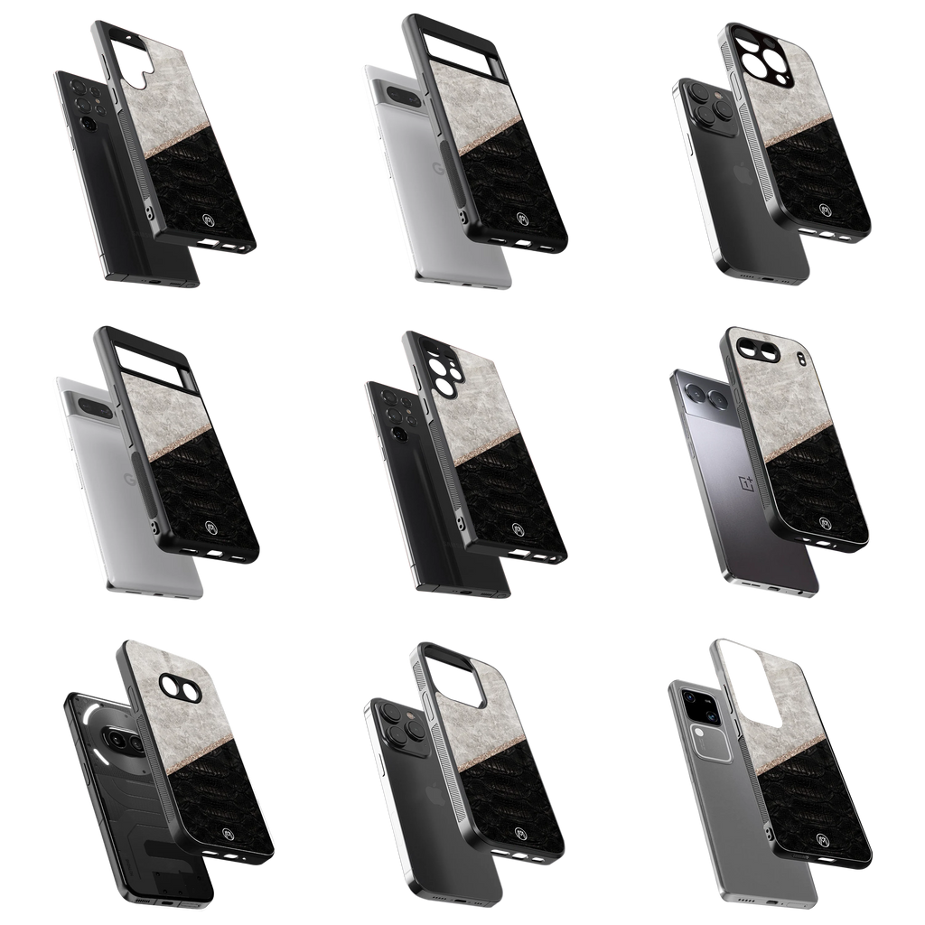 Durable Glass Back Mobile Case for iPhone, Samsung, OnePlus, Google Pixel, Redmi, Vivo, Oppo