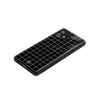 classic grid dark edition back phone cover | glass case for nothing phone 1
