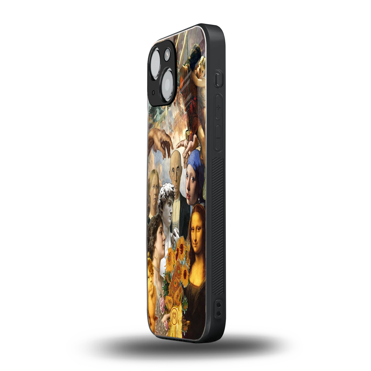 classic icons back phone cover | glass case for iphone 13 mini