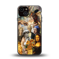 classic icons back phone cover | glass case for iphone 13