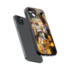 classic icons back phone cover | glass case for iphone 14 plus
