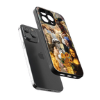 classic icons back phone cover | glass case for iphone 14 pro max