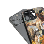 classic icons back phone cover | glass case for iphone 13 pro