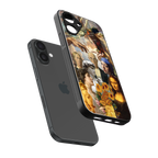 classic icons back phone cover | glass case for iphone 16