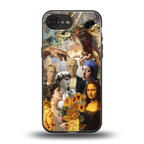 classic icons back phone cover | glass case for iphone 16e