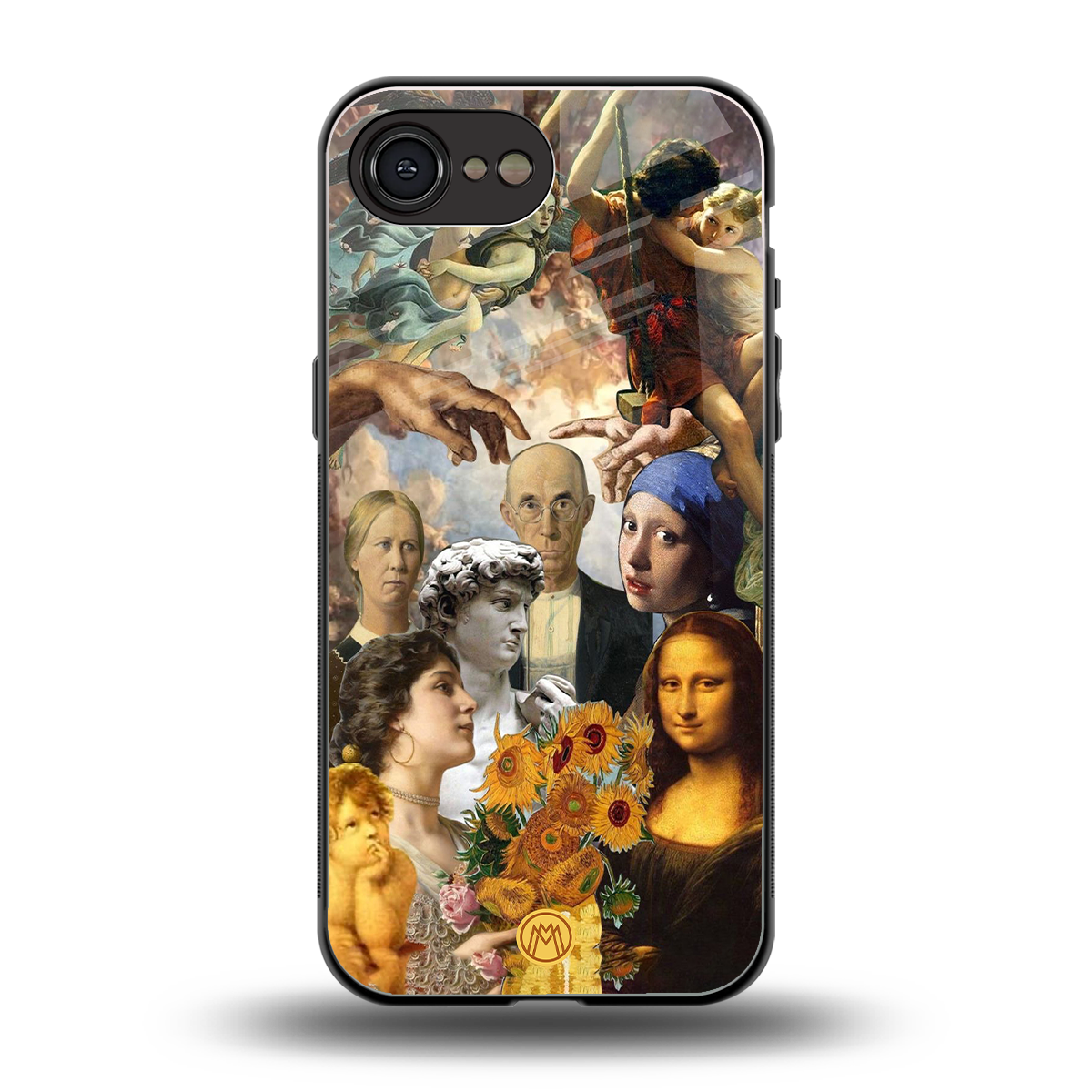 classic icons back phone cover | glass case for iphone 16e