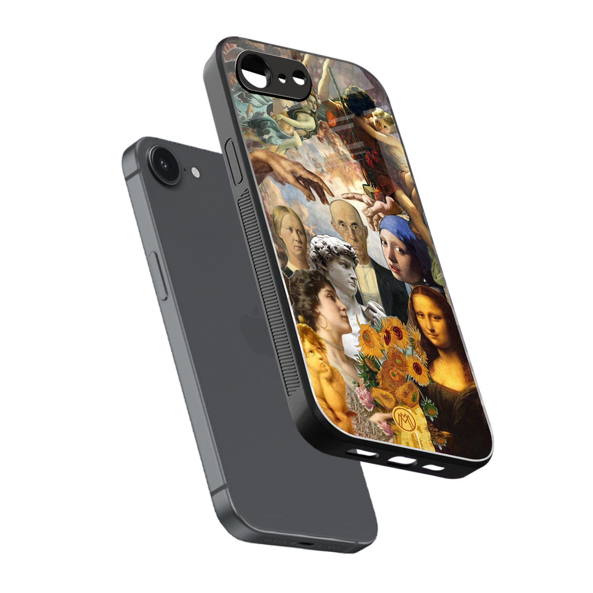 classic icons back phone cover | glass case for iphone 16e