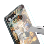 classic icons back phone cover | glass case for iphone 16e