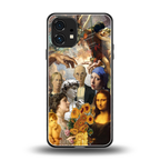classic icons back phone cover | glass case for nothing phone 1