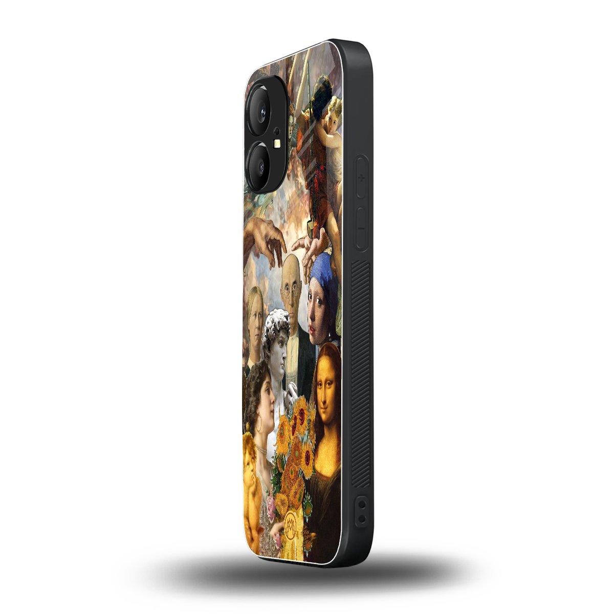 classic icons back phone cover | glass case for nothing phone 1