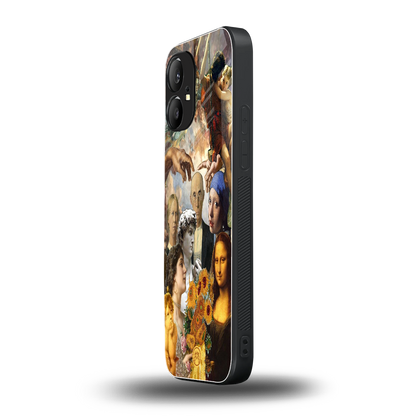 classic icons back phone cover | glass case for nothing phone 1