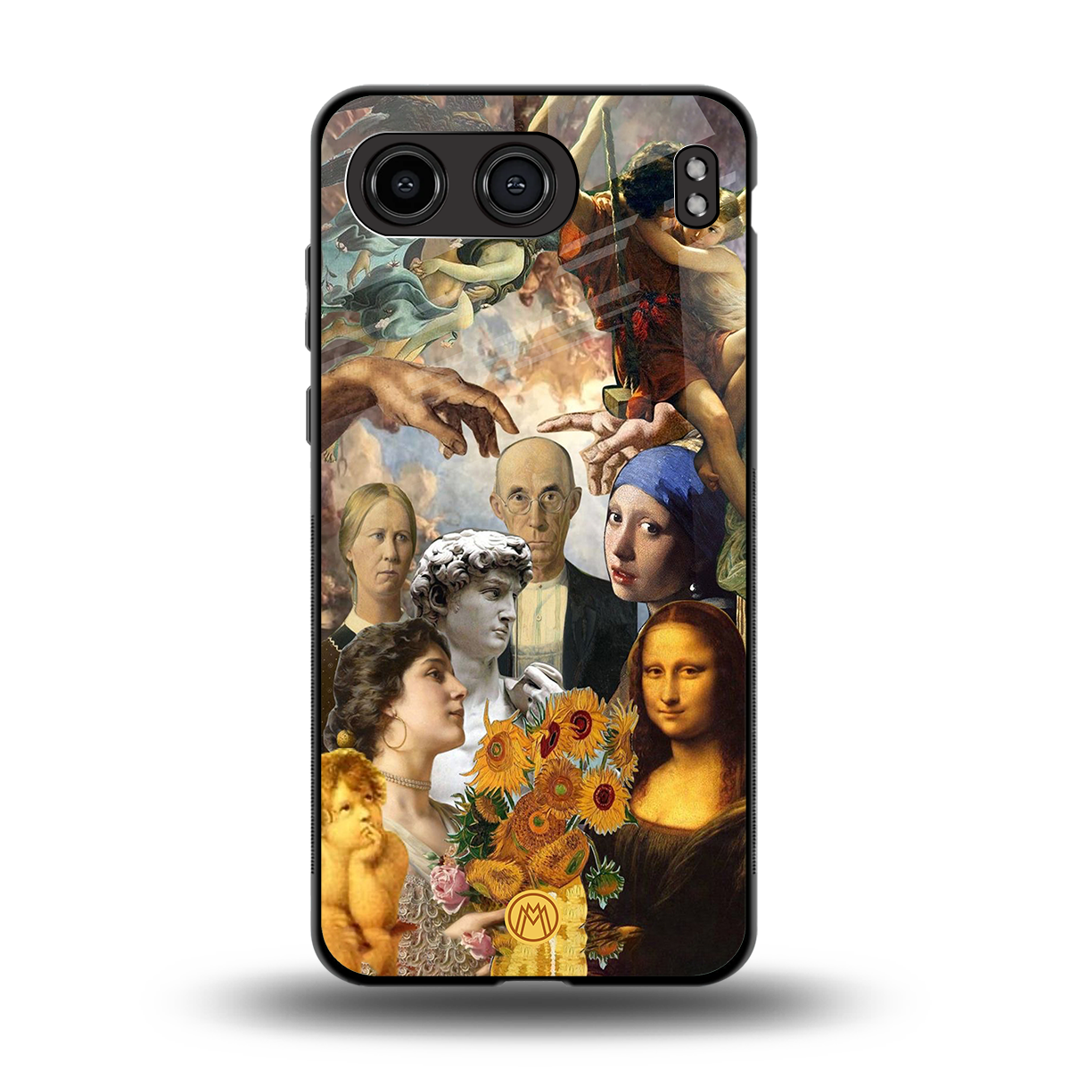 classic icons back phone cover | glass case for oneplus nord 4