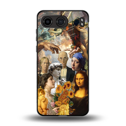 classic icons back phone cover | glass case for oneplus nord 4