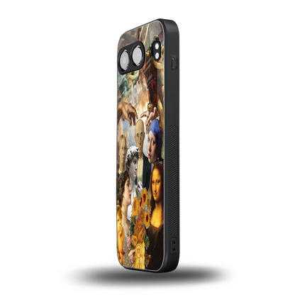 classic icons back phone cover | glass case for oneplus nord 4