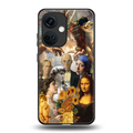classic icons back phone cover | glass case for oneplus nord ce 3