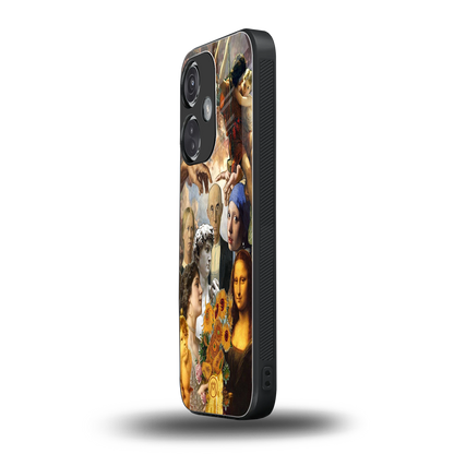 classic icons back phone cover | glass case for oneplus nord ce 3