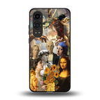 classic icons back phone cover | glass case for oneplus nord ce 4 lite