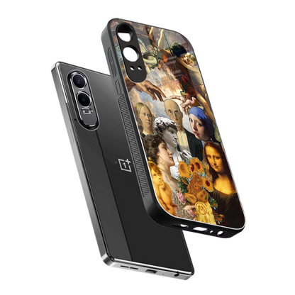 classic icons back phone cover | glass case for oneplus nord ce 4 lite
