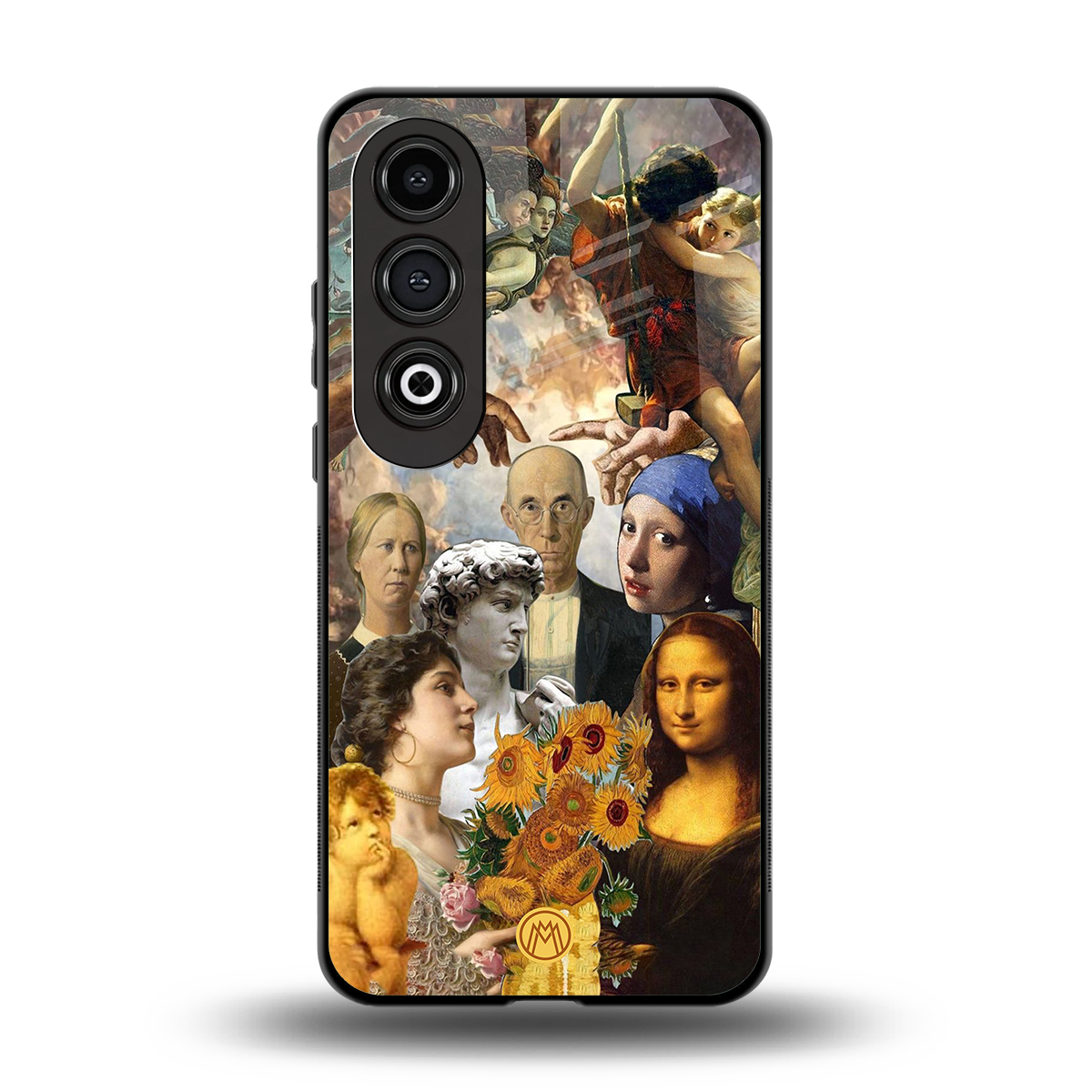 classic icons back phone cover | glass case for oneplus nord ce 4