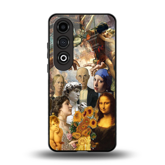 classic icons back phone cover | glass case for oneplus nord ce 4