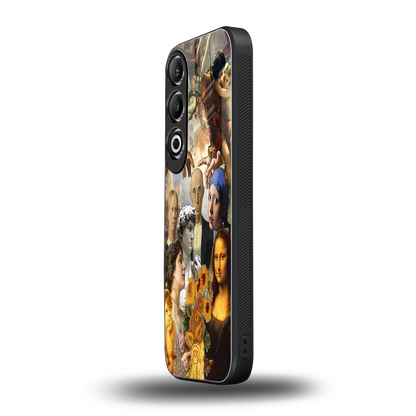 classic icons back phone cover | glass case for oneplus nord ce 4