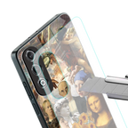 classic icons back phone cover | glass case for oneplus nord ce 4