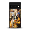 classic icons back phone cover | glass case for google pixel 6 pro