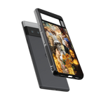 classic icons back phone cover | glass case for google pixel 6 pro