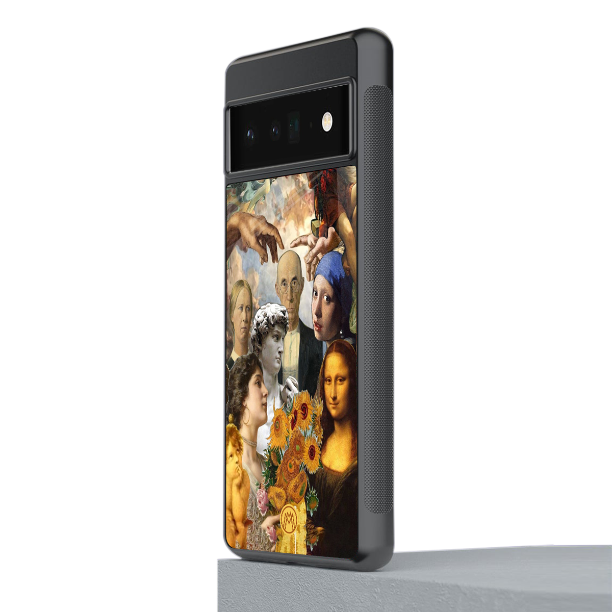 classic icons back phone cover | glass case for google pixel 6 pro