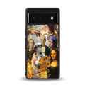 classic icons back phone cover | glass case for google pixel 6