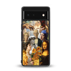 classic icons back phone cover | glass case for Google Pixel 6A