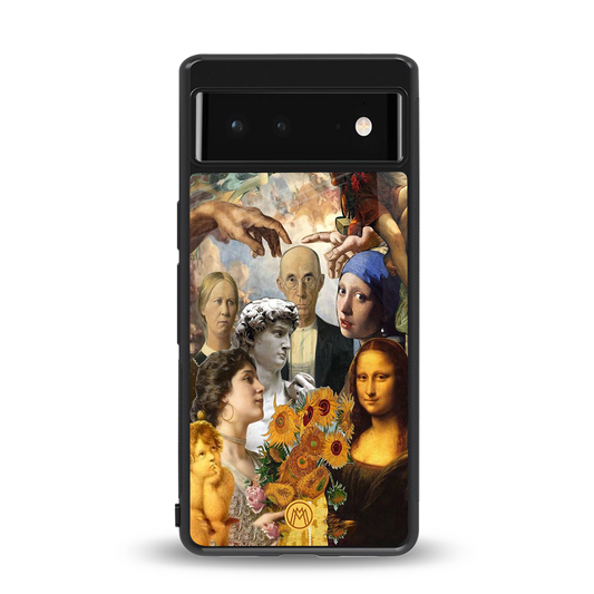 classic icons back phone cover | glass case for Google Pixel 6A