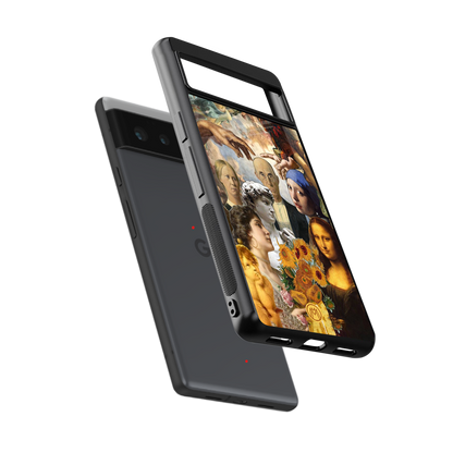classic icons back phone cover | glass case for Google Pixel 6A
