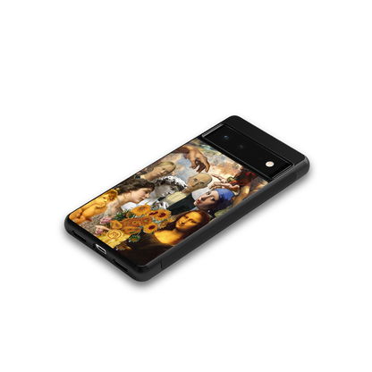 classic icons back phone cover | glass case for Google Pixel 6A