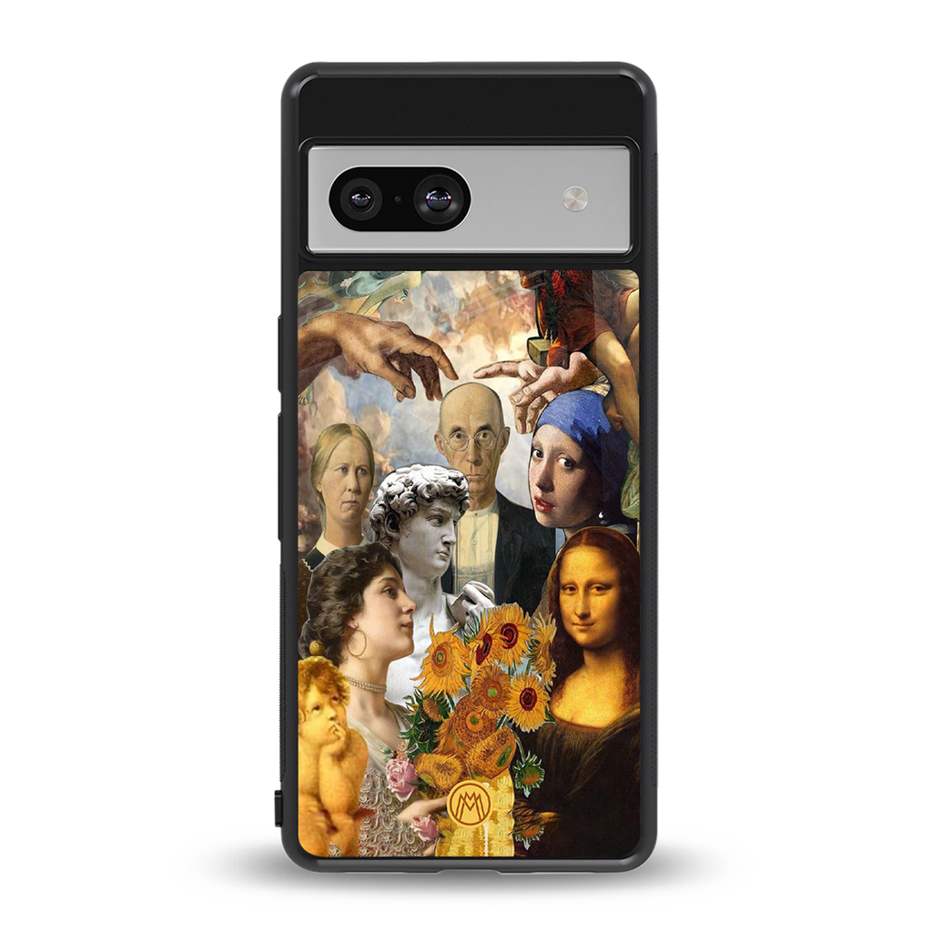 classic icons back phone cover | glass case for Google Pixel 7A
